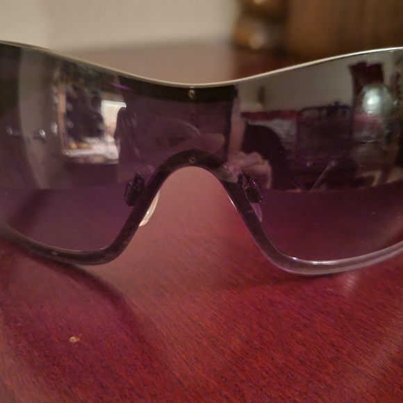 *Chanel Purple/Gray Lens Sunglasses - Picture 5 of 8